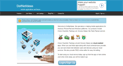 Desktop Screenshot of dotnetideas.com